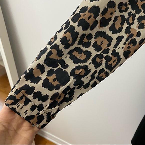 BANANA REPUBLIC LEOPARD PRINT MINI DRESS - Picture 4 of 7